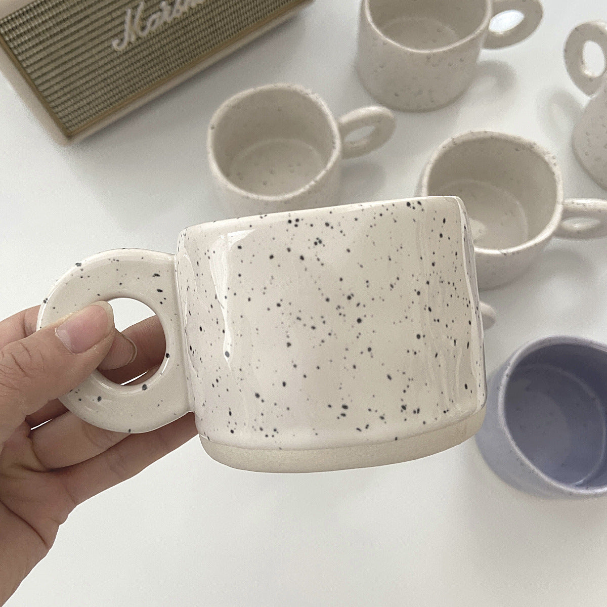Creative Korean-style retro ceramic mug